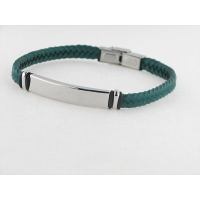 Viceroy Pulsera Acero Cuero