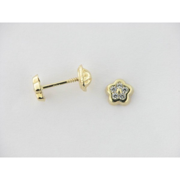 Pendientes Oro Piedras