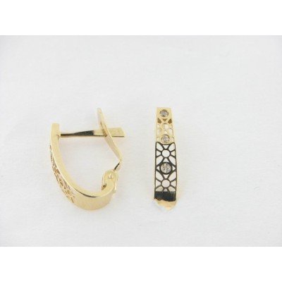 Pendientes Oro Piedras