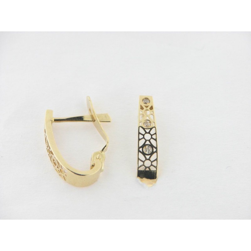 Pendientes Oro Piedras