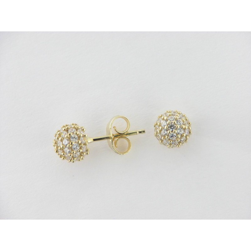 Pendientes oro Piedras