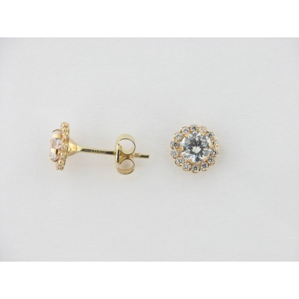 Pendientes Oro Piedras