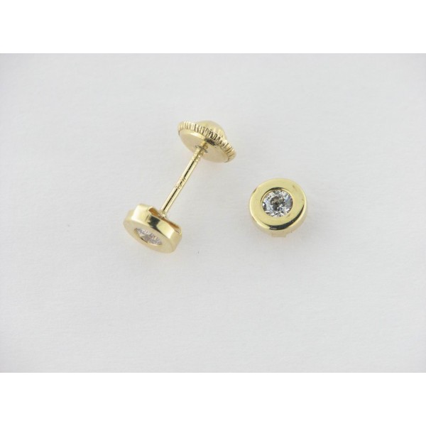 Pendientes Oro Piedras