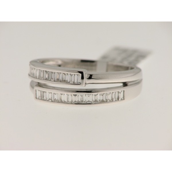 Sortija Oro Blanco Diamantes