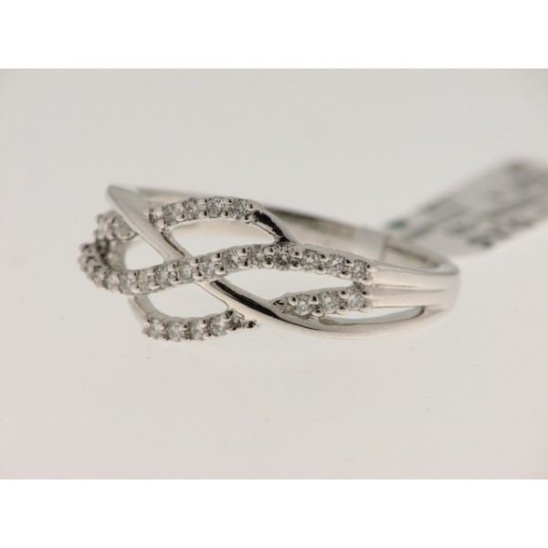 Sortija Oro Blanco Diamantes