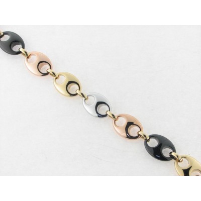 Viceroy Pulsera Acero Tricolor