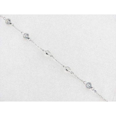 Lotus pulsera plata circonitas