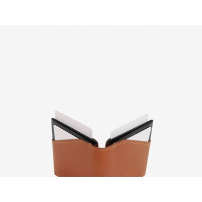 Roik Cartera Piel City Burgundy
