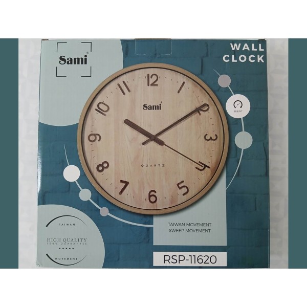 Sami Reloj Cocina Silencioso