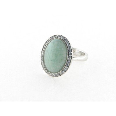 Naiomy Anillo Plata Piedra Circonitas