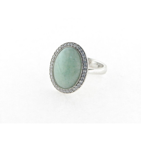 Naiomy Anillo Plata Piedra Circonitas