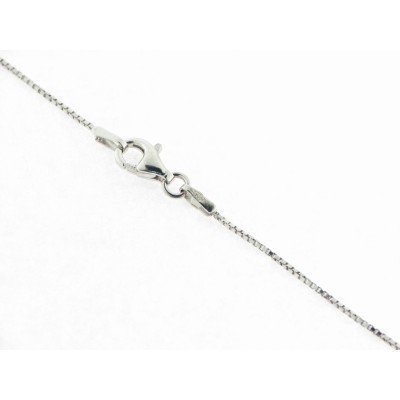 Cadena Plata 40 cm Rodio Veneciana