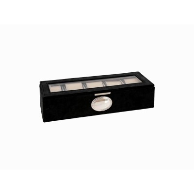 Caja 5 Relojes Simil Piel 29 x 10,5 x 8,5