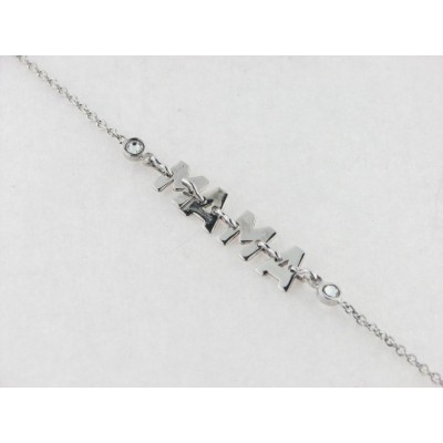 Viceroy pulsera plata circonita