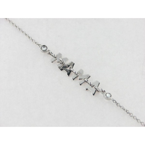 Viceroy pulsera plata circonita