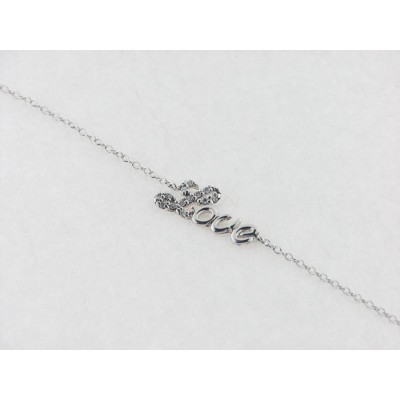 Viceroy plata pulsera circonitas