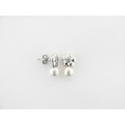 Viceroy pendientes plata perla