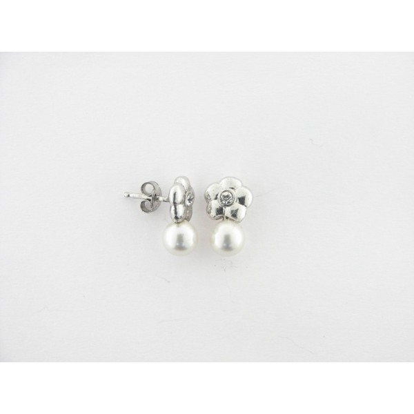 Viceroy pendientes plata perla