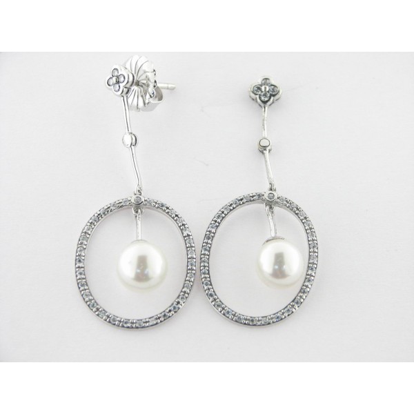 Viceroy pendientes plata perla