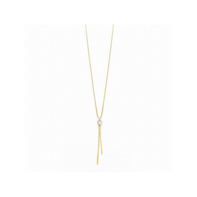 Victoria Cruz Gargantilla Plata Chapada Piedra