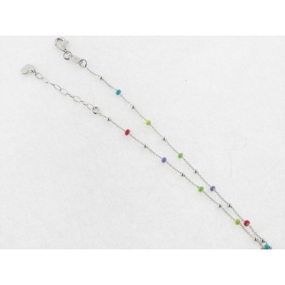 Tobillera Plata