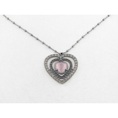 Raive Colgante Plata Piedras con Cadena