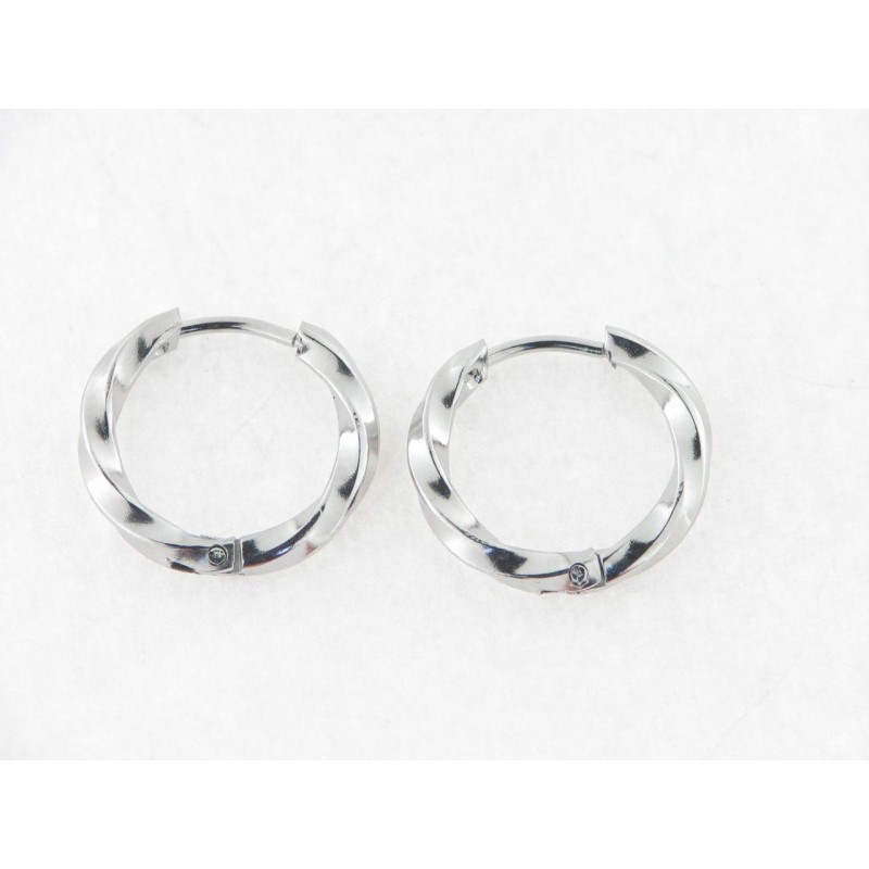 Pendientes Aro 20 mm Retorcido