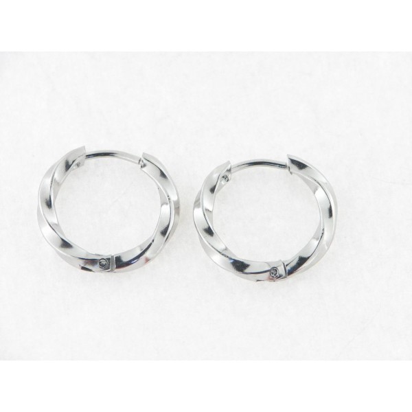 Pendientes Aro 20 mm Retorcido