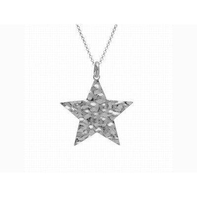 Victoria Cruz Collar Plata Collar Largo