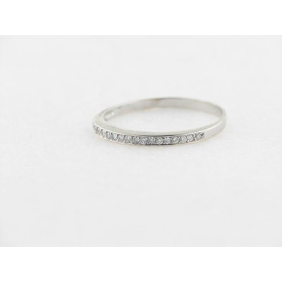 Sortija Oro Blanco Diamantes