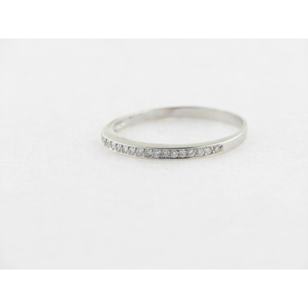 Sortija Oro Blanco Diamantes