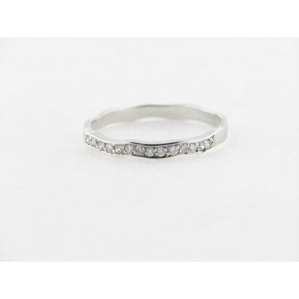 Sortija Oro Blanco Diamantes