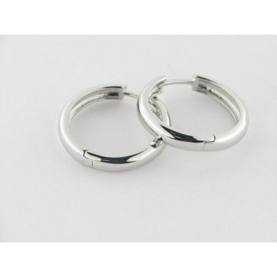 Pendientes aro plata