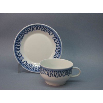 Taza té c/plato Rozas das Modias **
