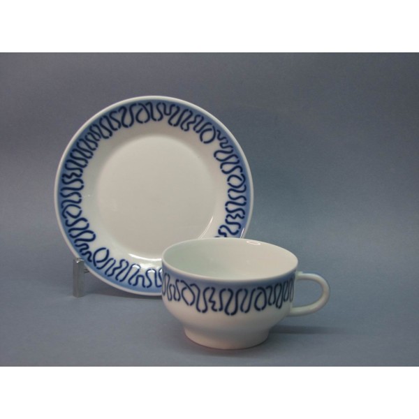 Taza té c/plato Rozas das Modias **