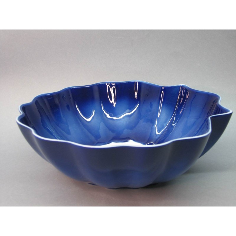 Ensaladera vieira azul