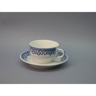 Taza té c/plato Rozas das Modias **