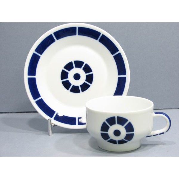 Taza Desayuno c/plato Coroa