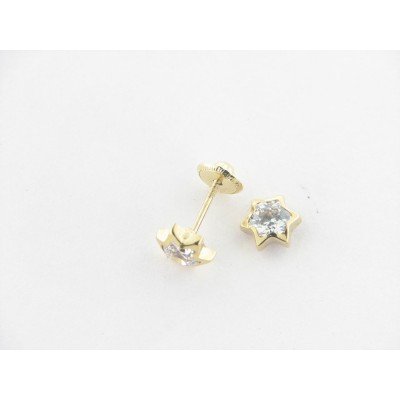 Pendientes Oro Piedra