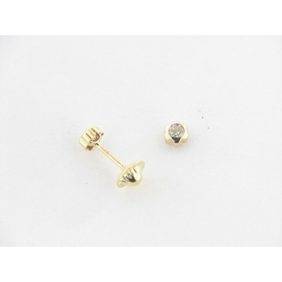 Pendientes Oro Piedra