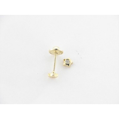 Pendientes Oro Piedra