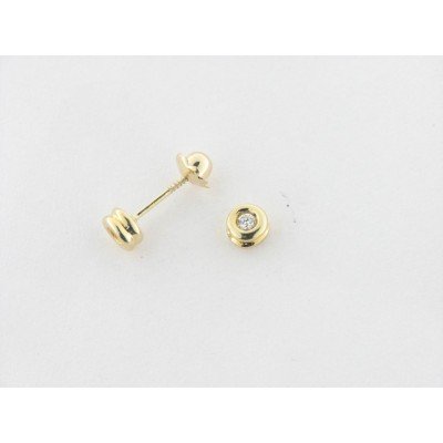 Pendientes Oro Diamante