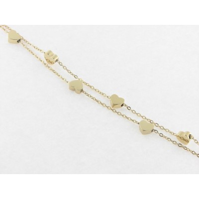 Lotus Pulsera Acero Chapada