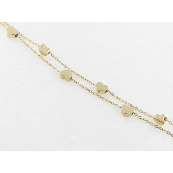 Lotus Pulsera Acero Chapada