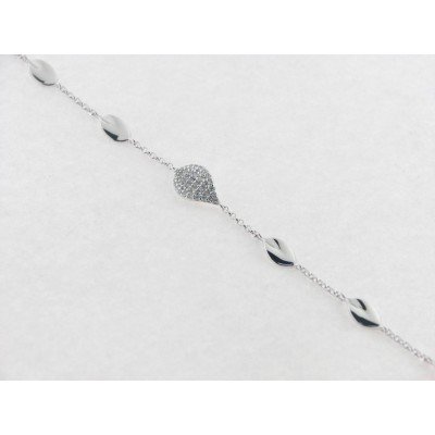 Lotus pulsera plata circonitas