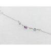 Lotus pulsera plata circonitas
