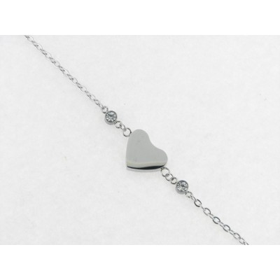 Lotus pulsera acero piedras