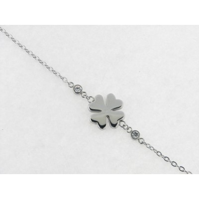 Lotus pulsera acero piedras