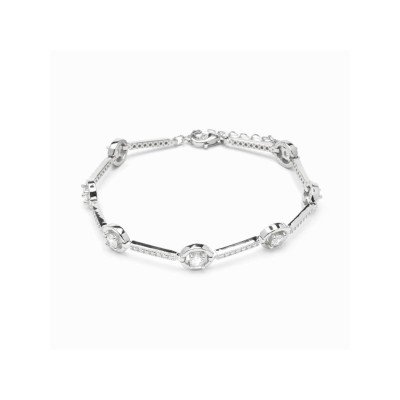 Luxenter Pulsera Plata Piedras Rus