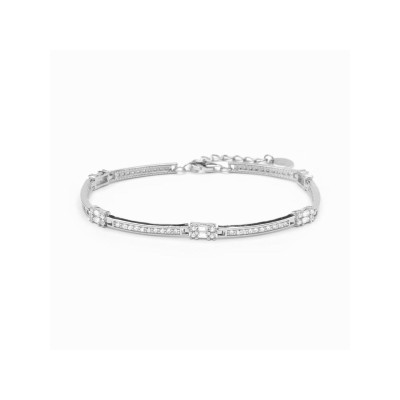 Luxenter Pulsera Plata Piedras Liokan